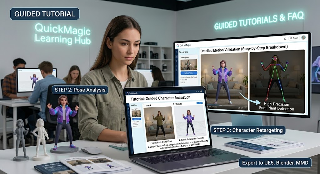 AI Motion Capture Tutorials & Workflow Guides